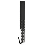 Lange leren paddle - met noppen Lange leren paddle - met noppen