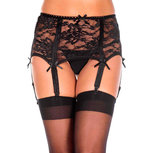 High-Waist Jarretelgordel Van Kant - Zwart High-Waist Jarretelgordel Van Kant - Zwart