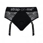 Diva Luxe Kanten Strap On Harnas met Jarretels Diva Luxe Kanten Strap On Harnas met Jarretels