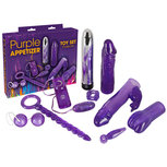 Appetizer set - paars, 9 onderdelen Appetizer set - paars, 9 onderdelen