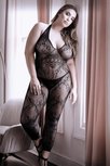 Good As Hell Catsuit Met Open Kruisje - Curvy Good As Hell Catsuit Met Open Kruisje - Curvy
