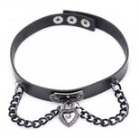 Gothic Heart Verstelbare Collar Gothic Heart Verstelbare Collar