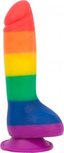 Addiction - Justin Rainbow Siliconen Dildo - 20 cm Addiction - Justin Rainbow Siliconen Dildo - 20 cm