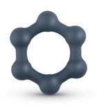 Boners Hexagon Cockring Met Stalen Kogels Boners Hexagon Cockring Met Stalen Kogels